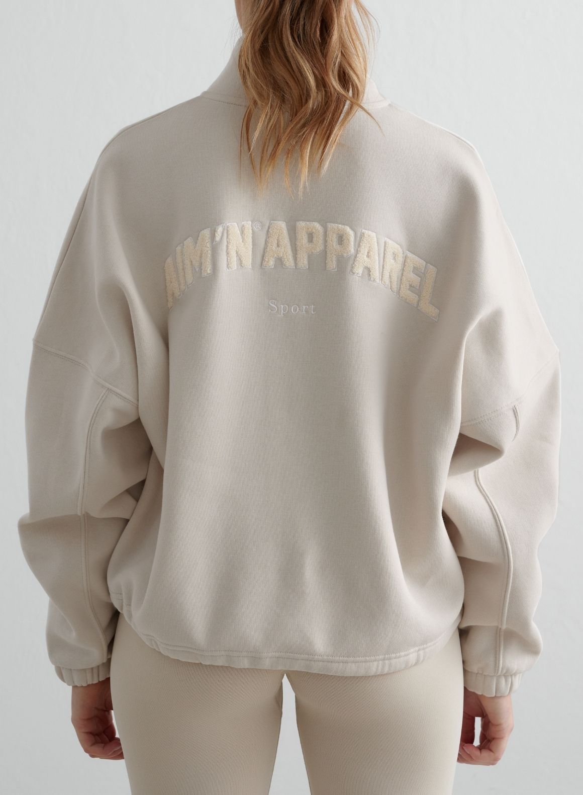 Clay Campus Sweat Zip Jacket – AIM'N