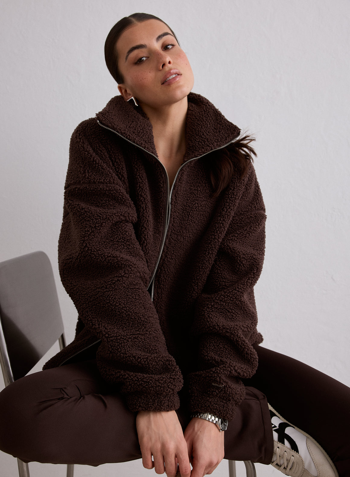 Cacao Pile Jacket – AIM'N