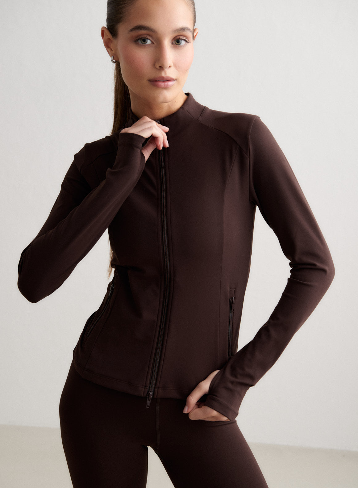 Chocolate Sense Zip Jacket – AIM'N
