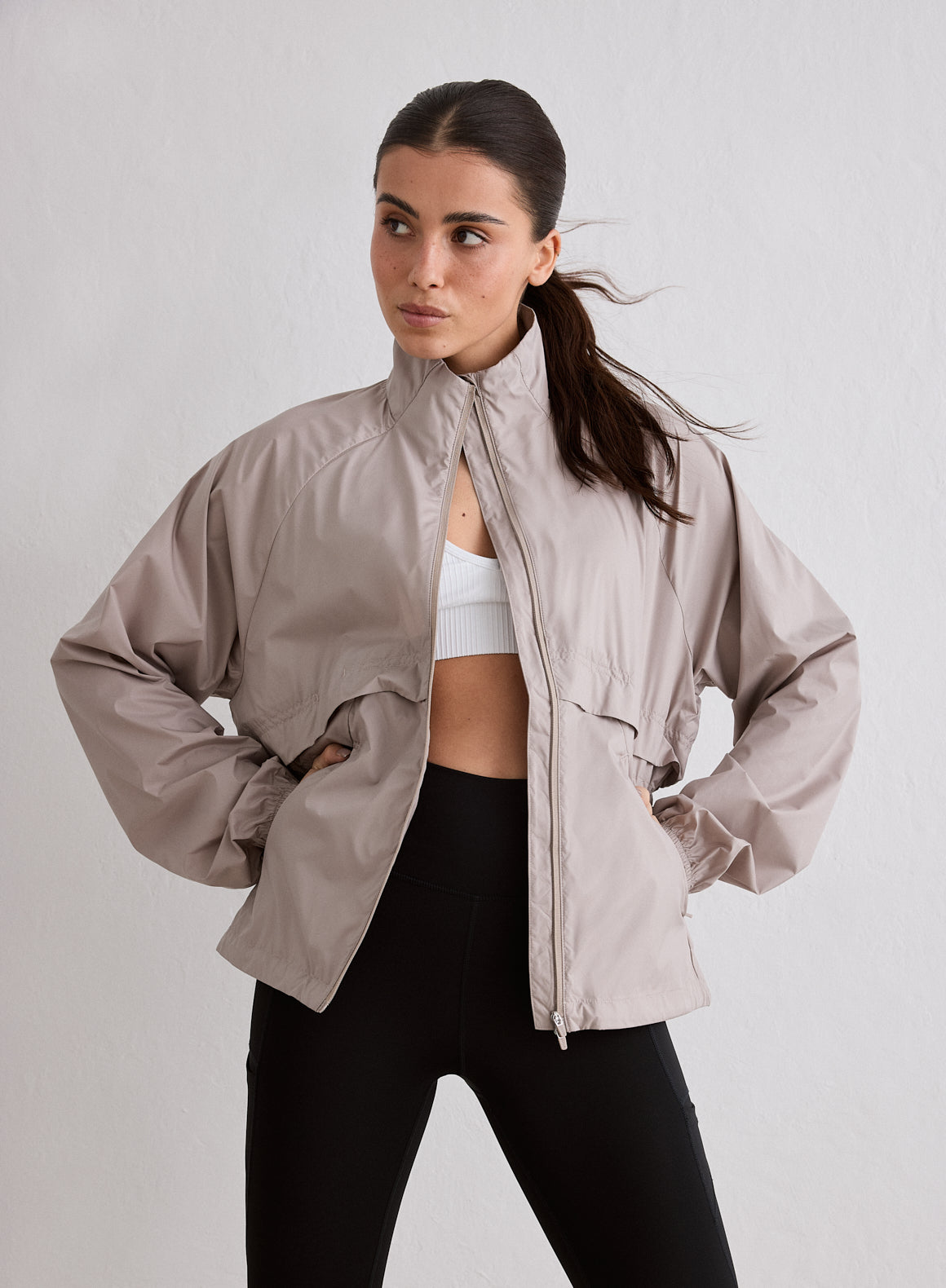 Dark Clay Running Jacket – AIM'N