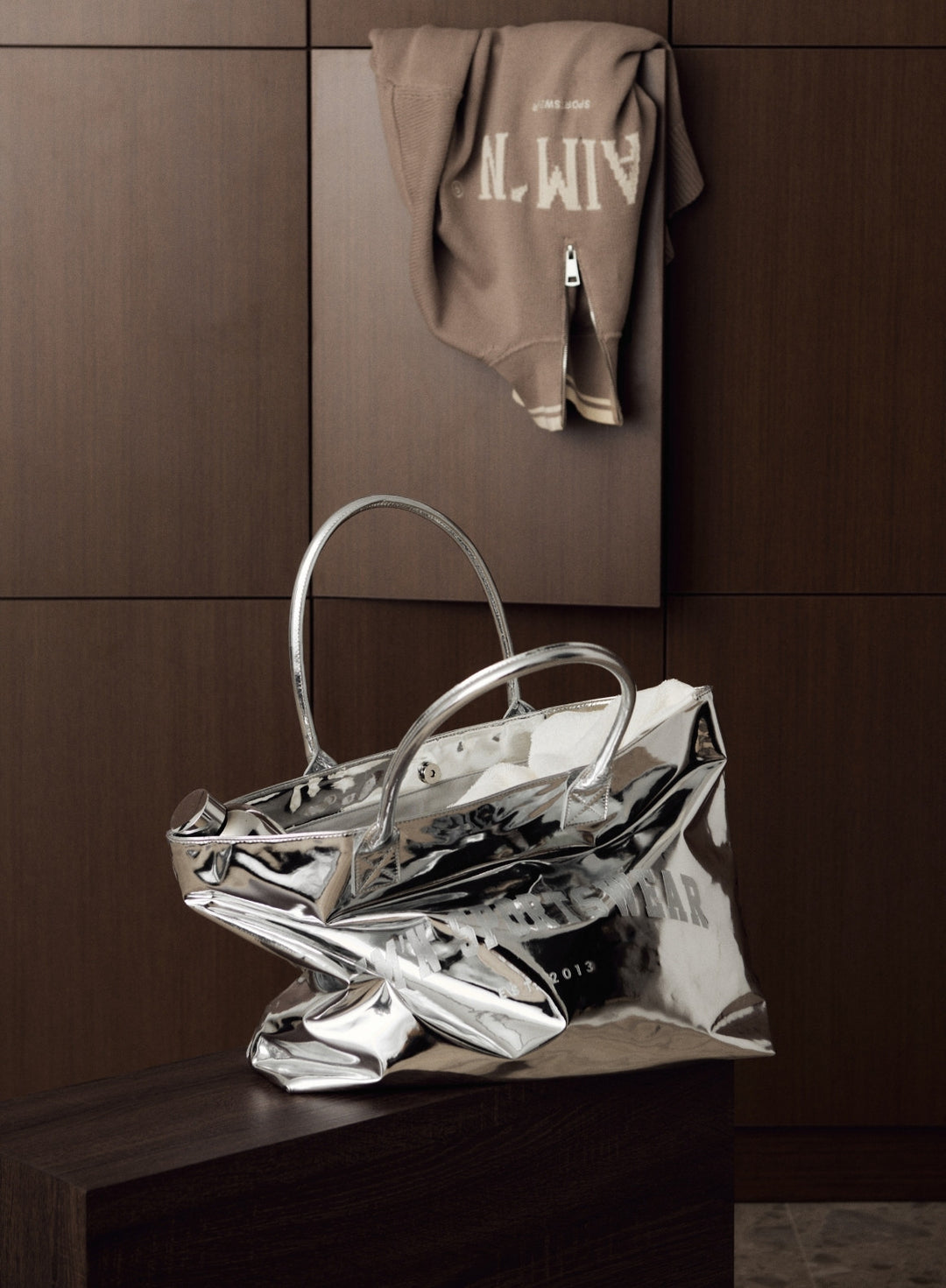 Chrome Tote Bag – AIM'N