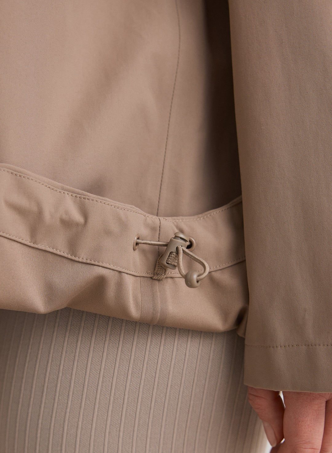 茶 aimo Espresso Waterproof Oversized Anorak – AIM'N