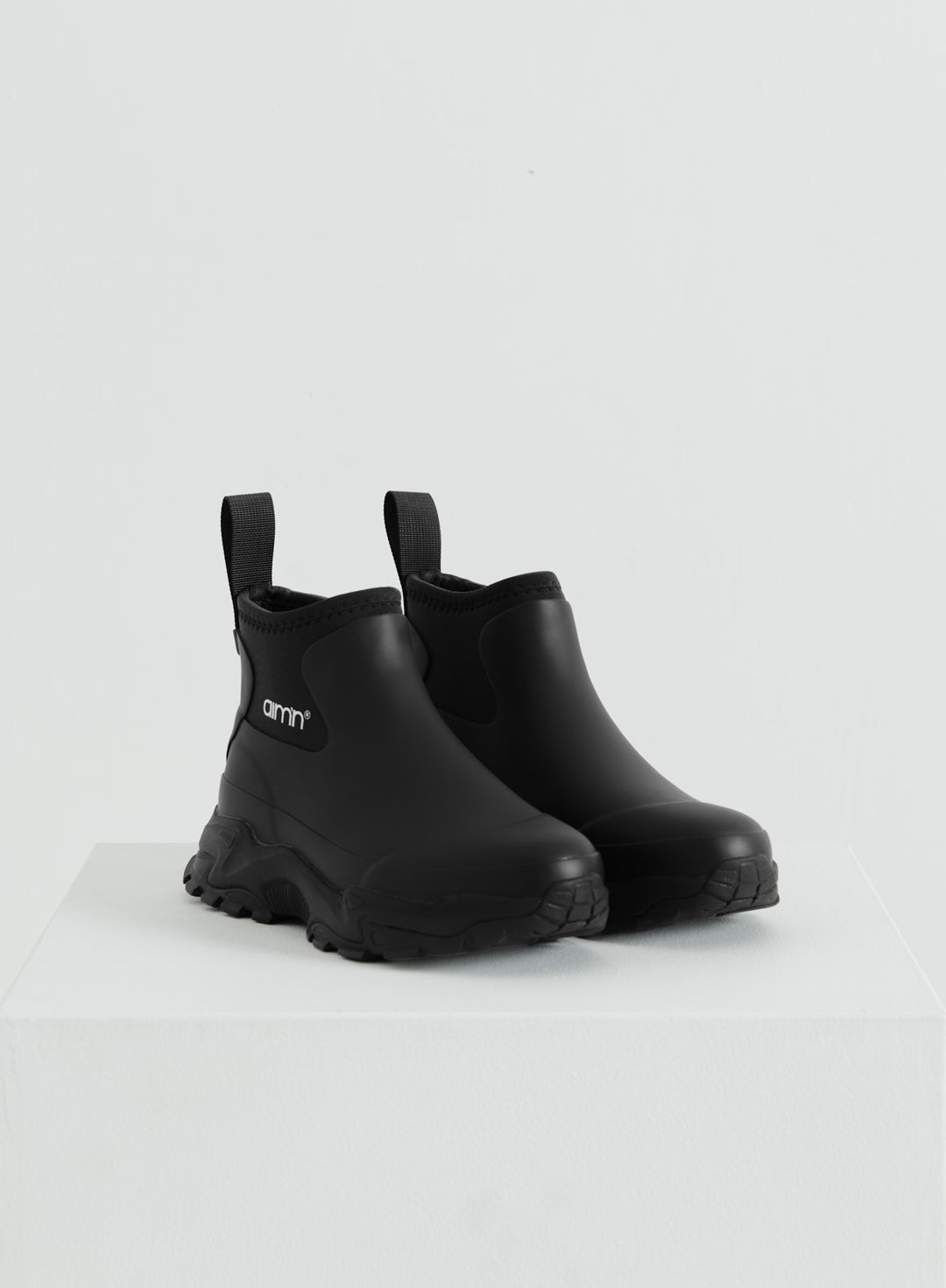 Black Fusion Rain Boot – AIM'N