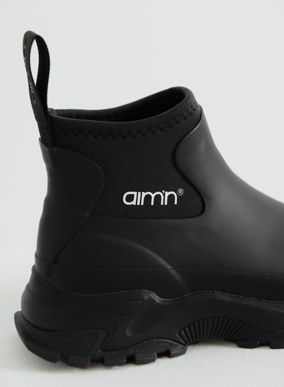 Black Fusion Rain Boot – AIM'N
