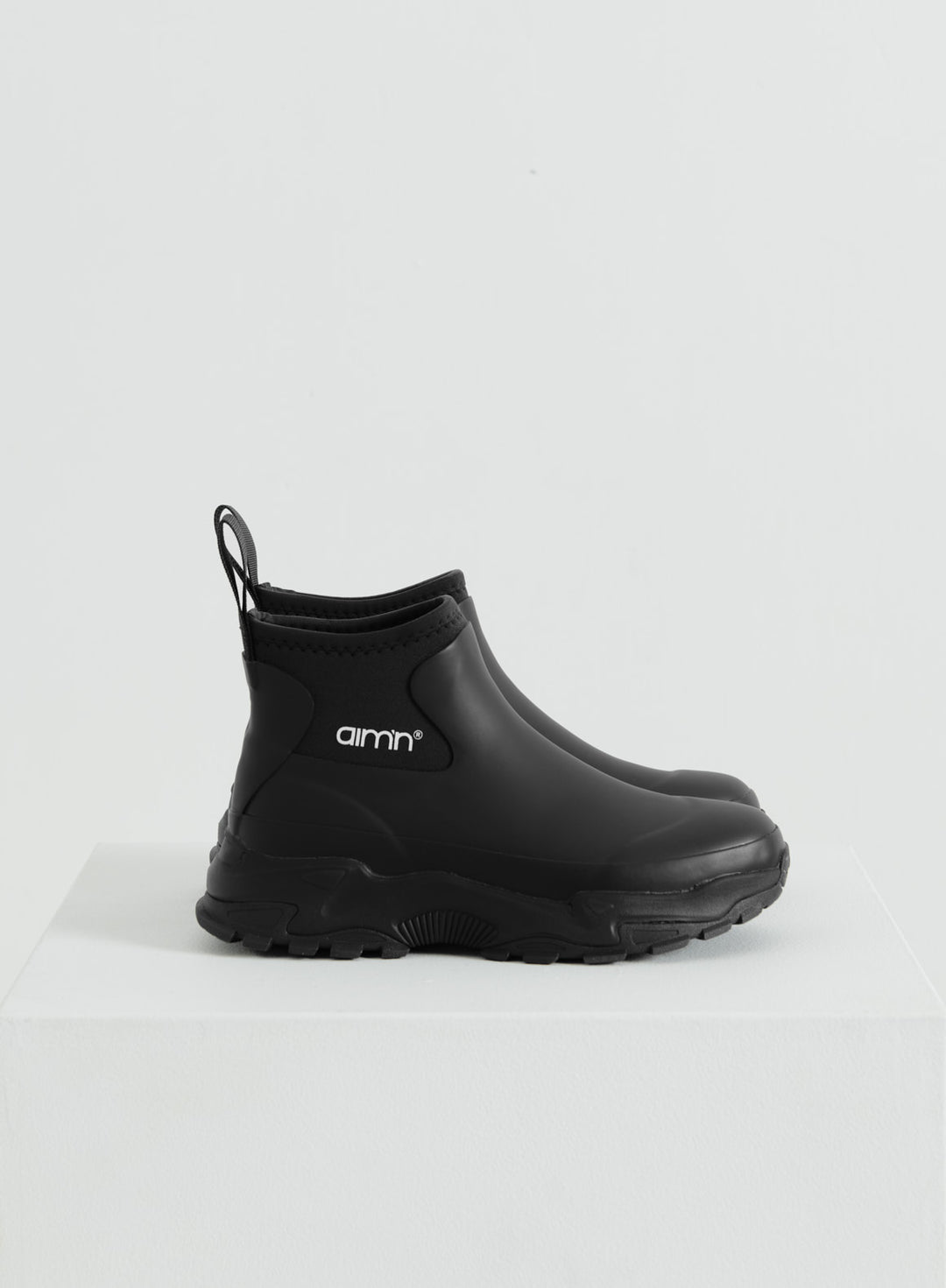 Black Fusion Rain Boot – AIM'N