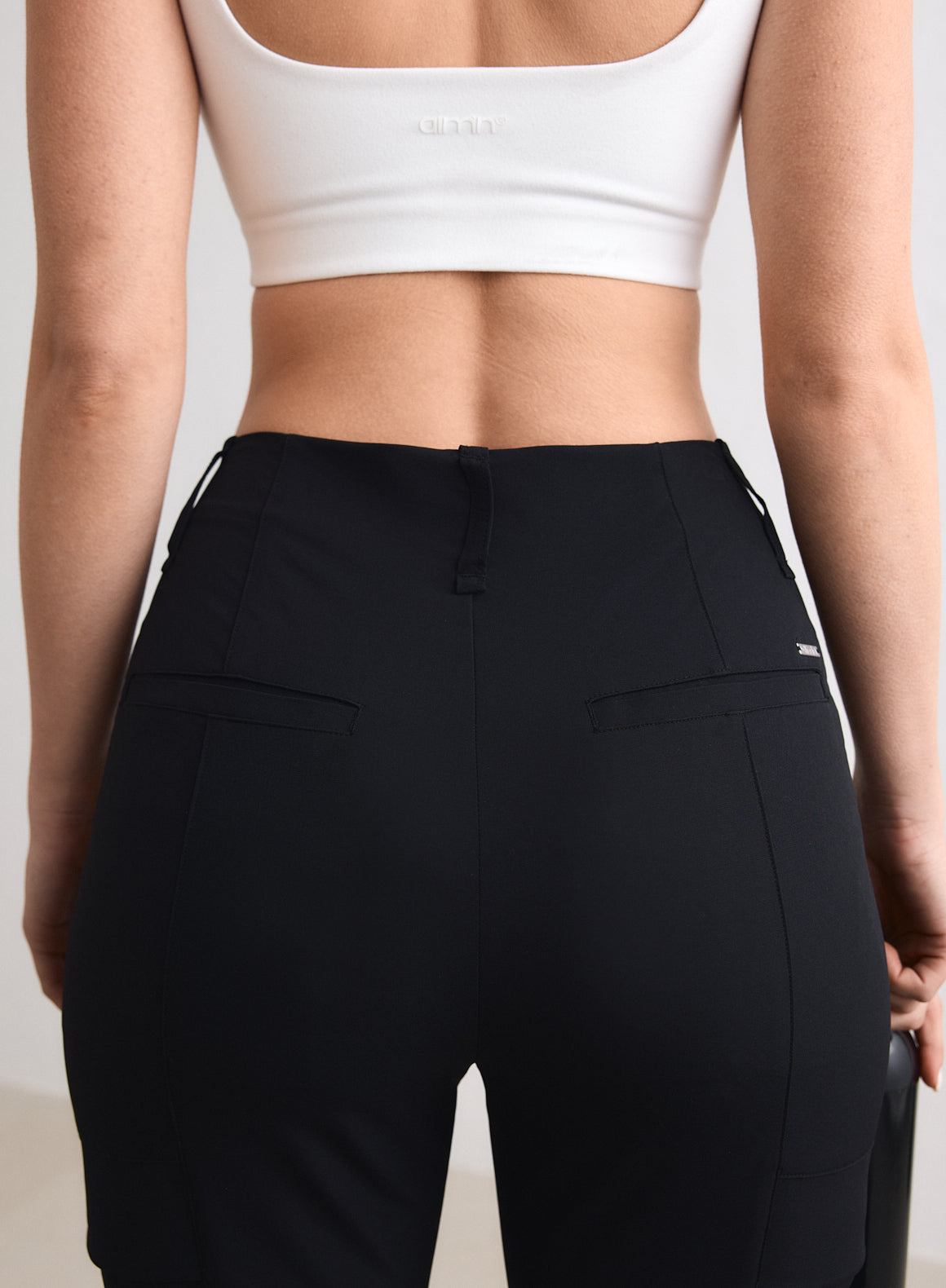 Black Straight Leg Cargo Pants – AIM'N