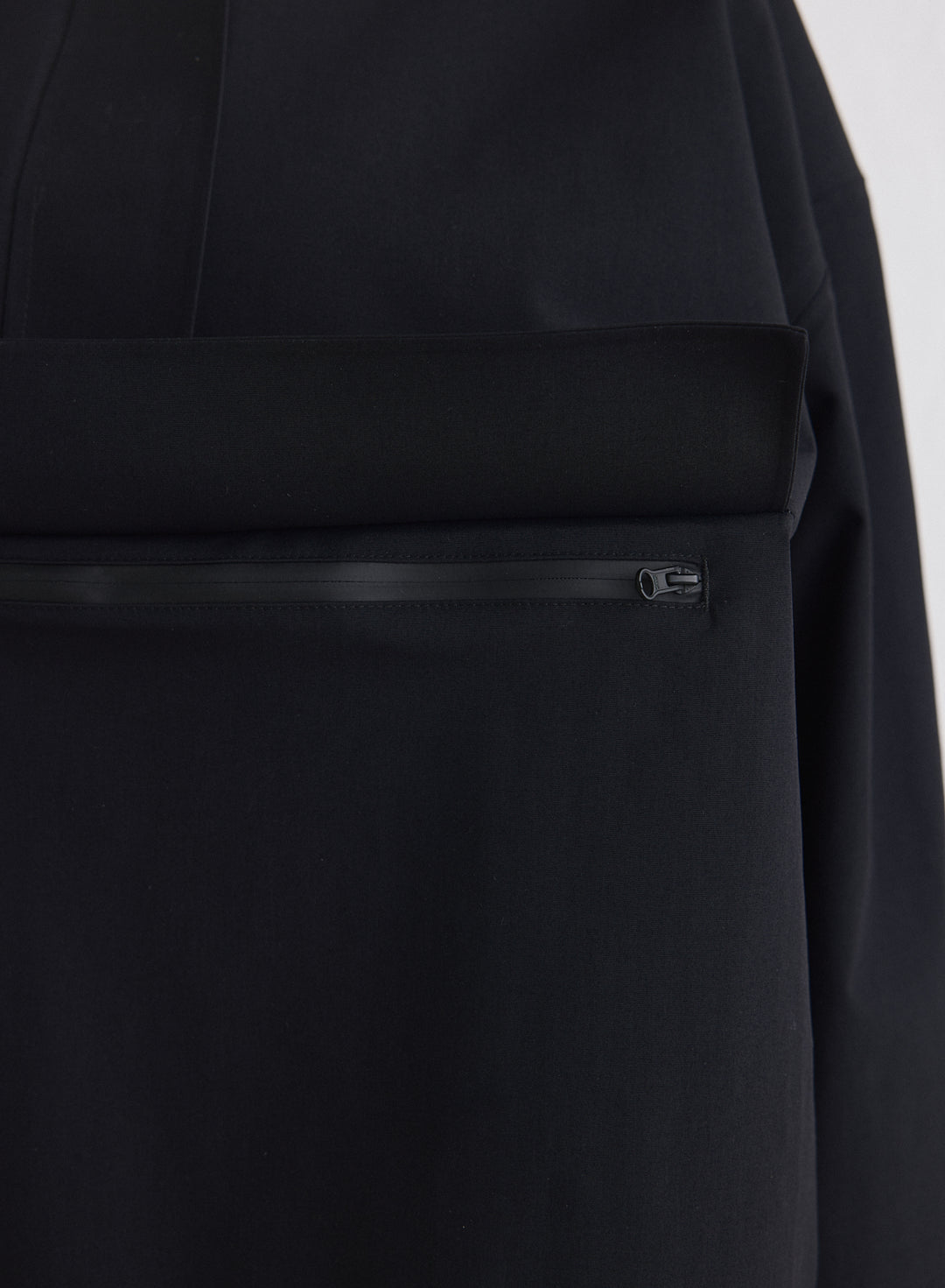 Black Waterproof Oversized Anorak – AIM'N