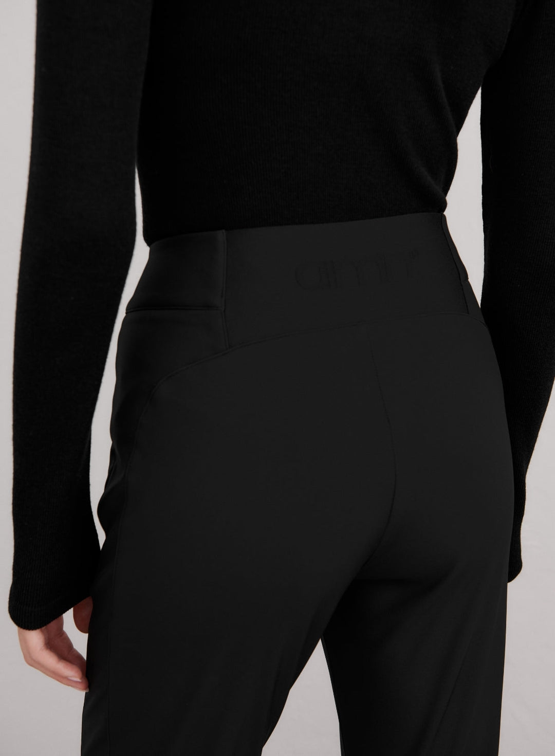 Black Stretch Thermo Pants – AIM'N