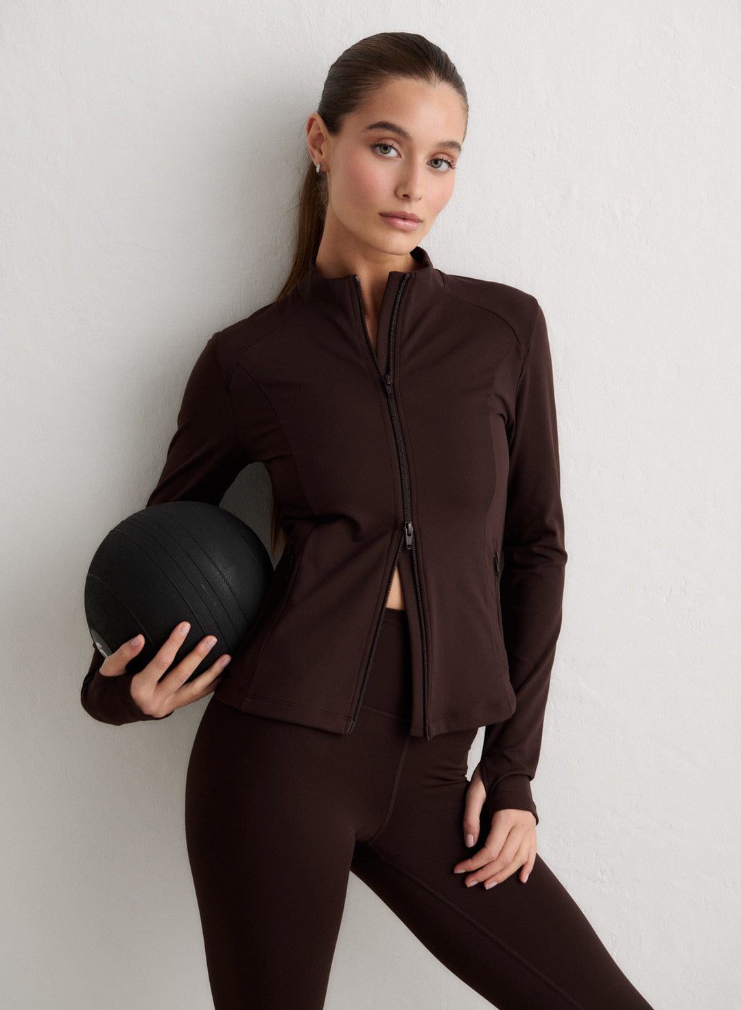 Chocolate Sense Zip Jacket – AIM'N