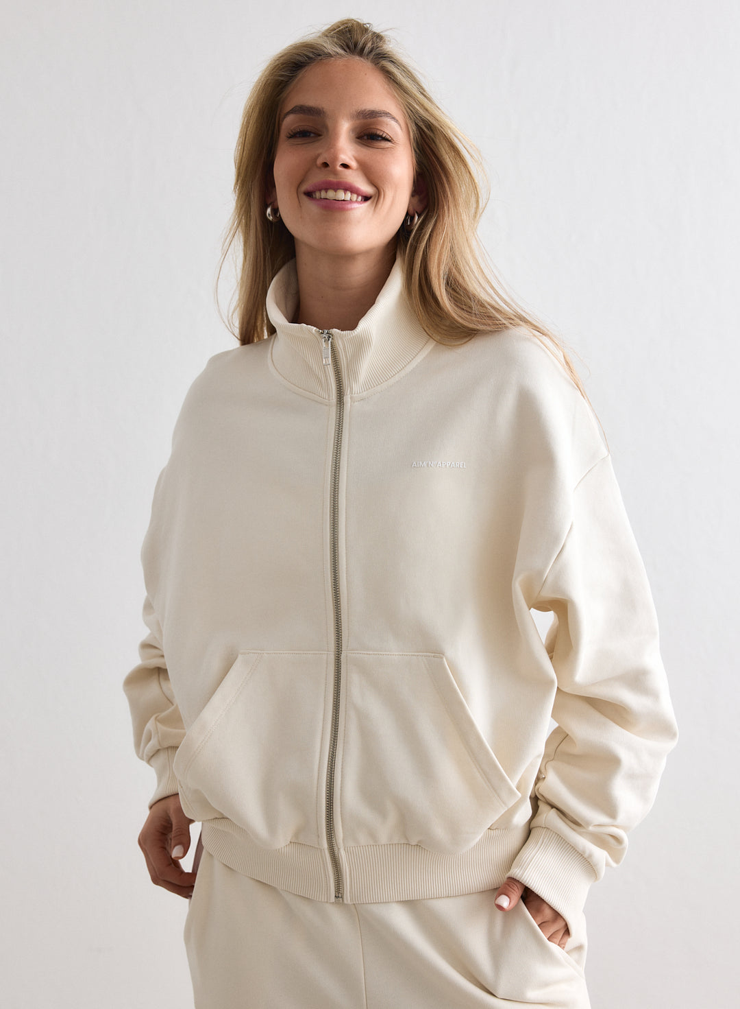 Cootie Productions ジャンパー M クリーム Cream Chunky Terry Zip Jacket – AIM'N