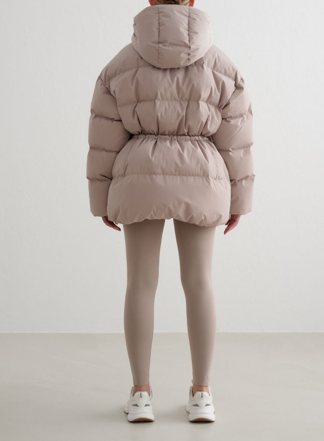 Dark Clay Moment Puffer Jacket – AIM'N