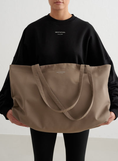 Nougat Waterproof Apparel Tote Bag