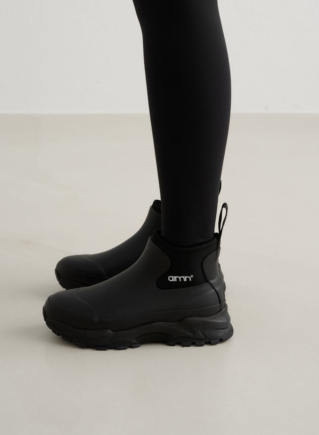 Black Fusion Rain Boot – AIM'N