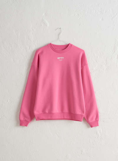 Candy Pink Edge Sweatshirt