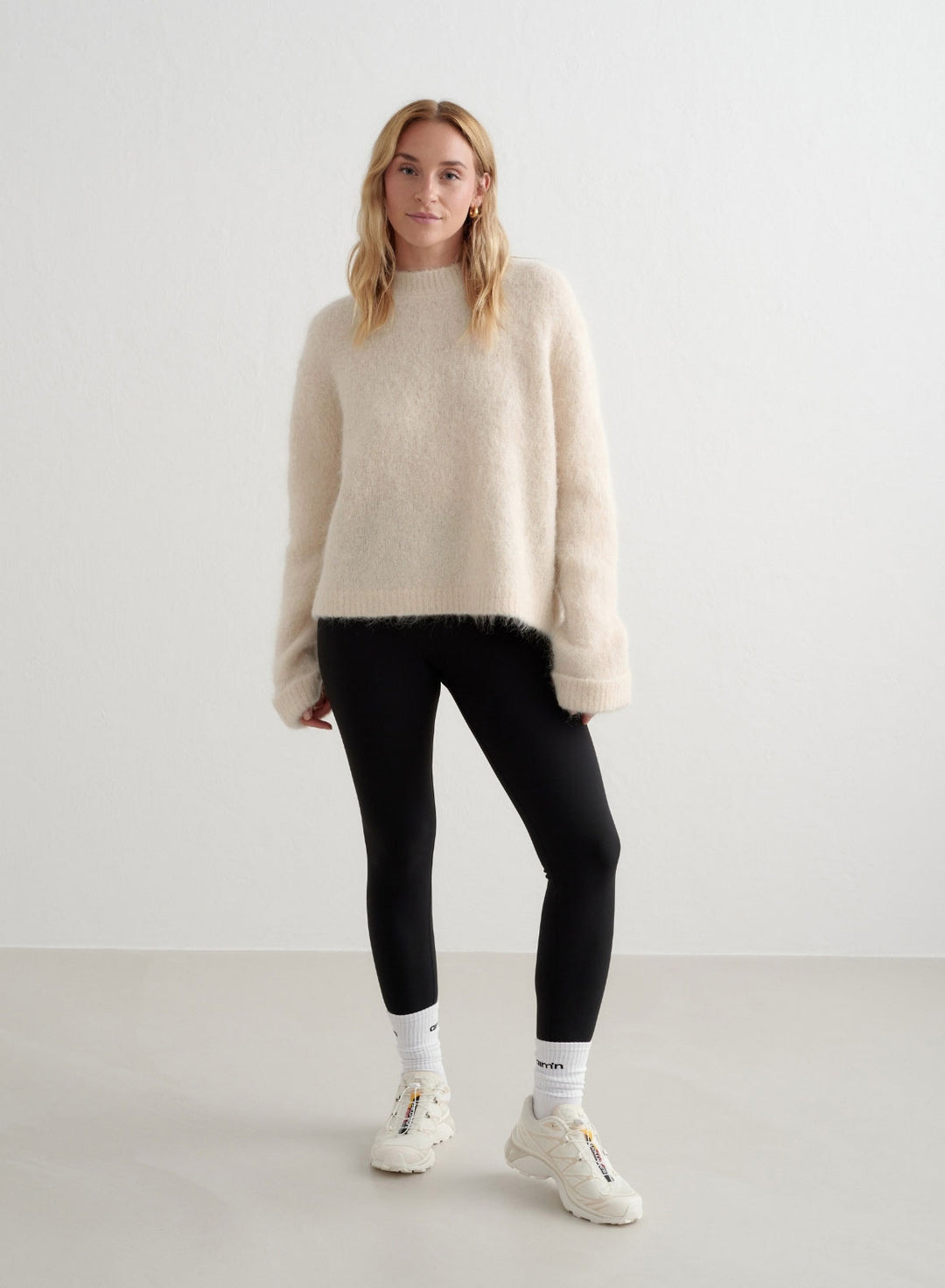 Café Au Lait Alpaca Knit Sweater – AIM'N