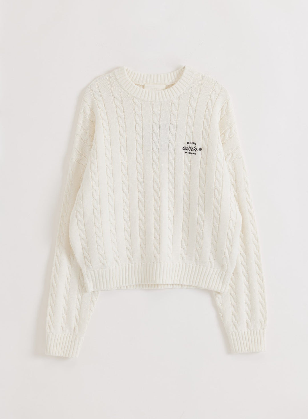 Off White Club Cable Knit Sweater – AIM'N